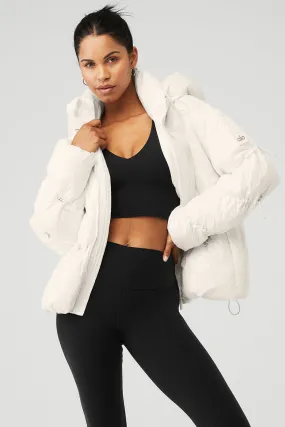 Stunner Puffer Jacket - Ivory