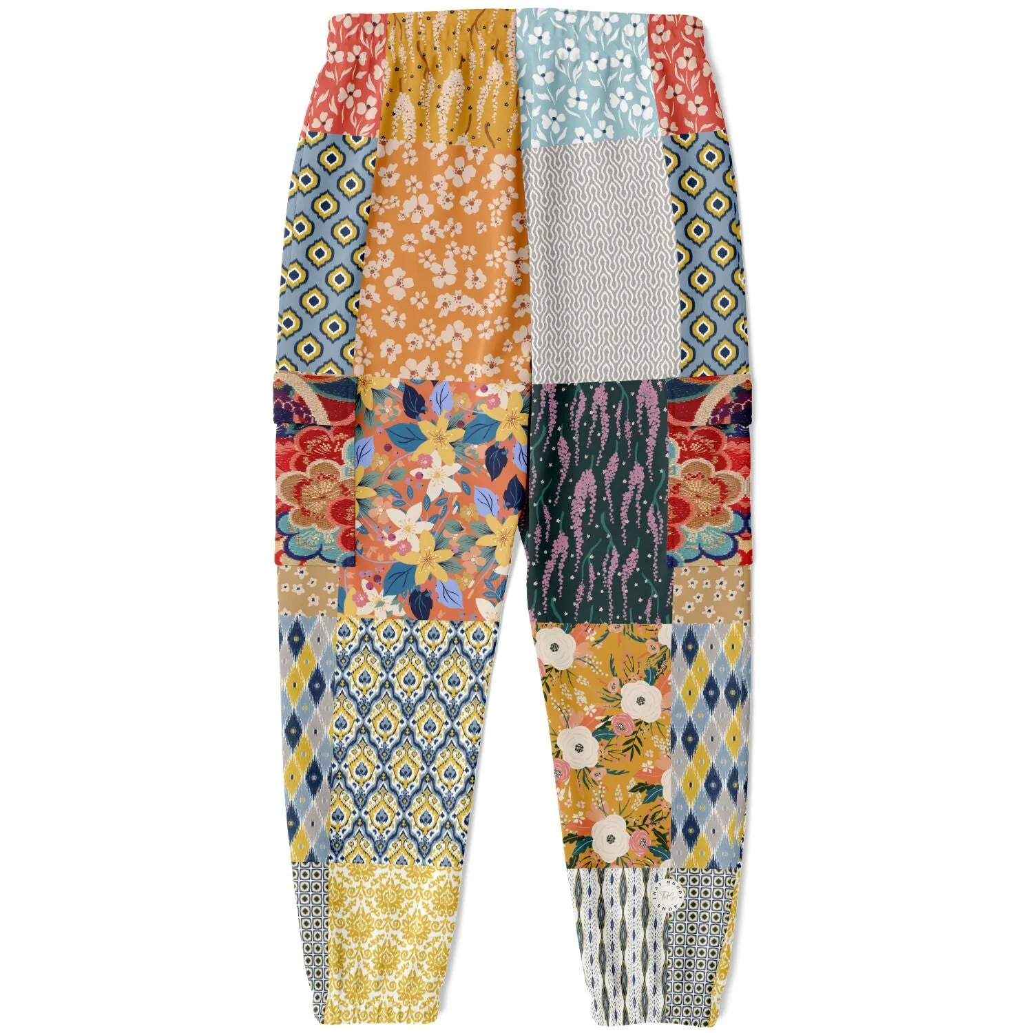 Tallulah Bankhead Patchwork Cargo Sweats