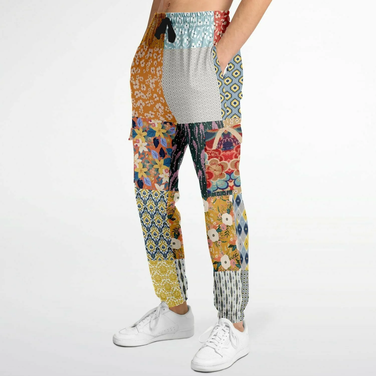 Tallulah Bankhead Patchwork Cargo Sweats