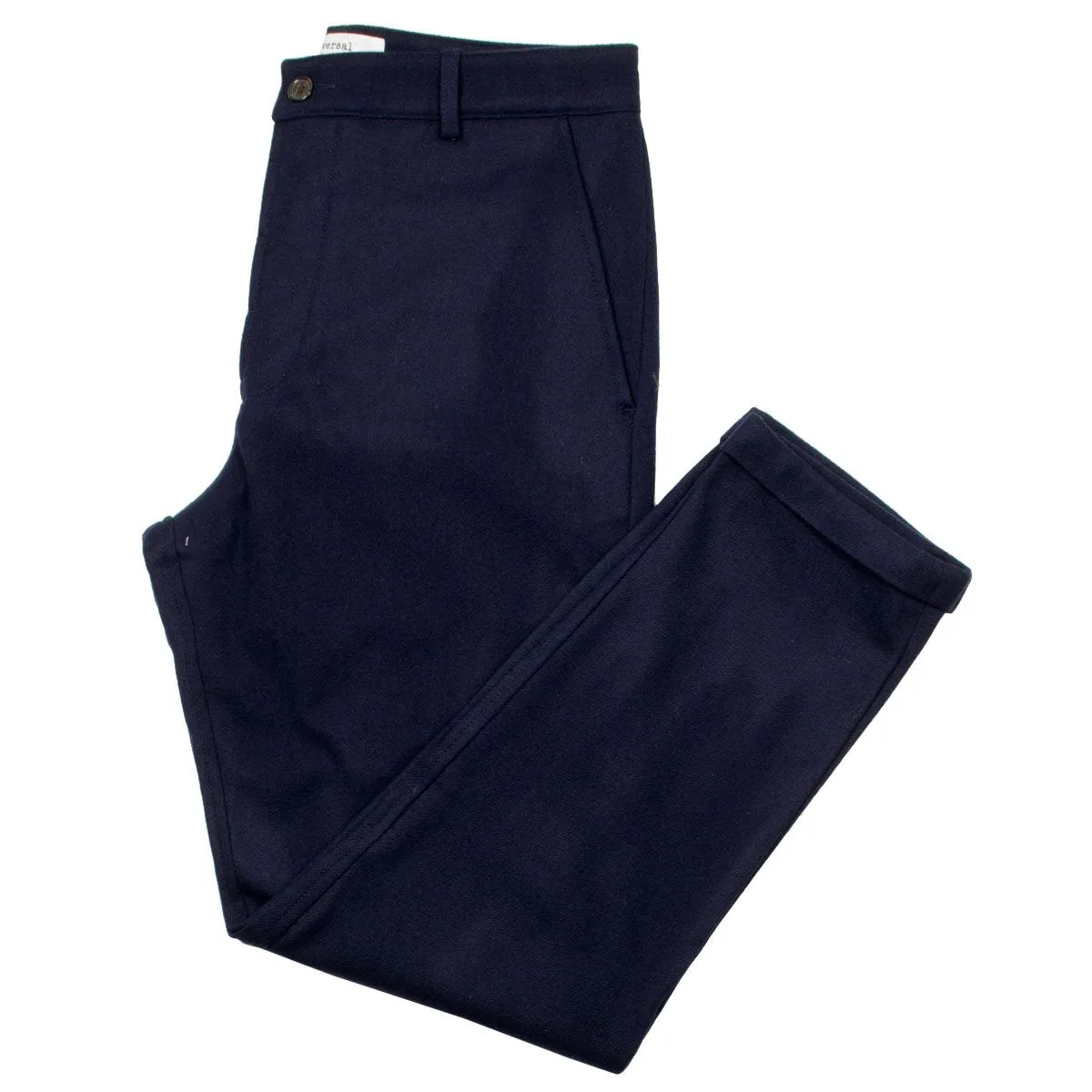 Universal Works - Tapered Pant Twill Wool - Navy