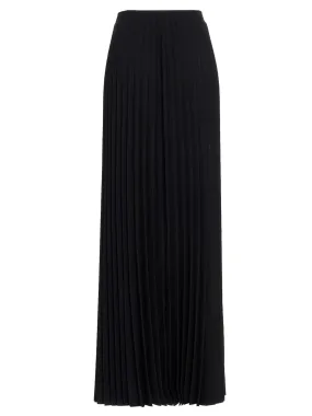 Vetements Pleated Elastic Waisted Maxi Skirt