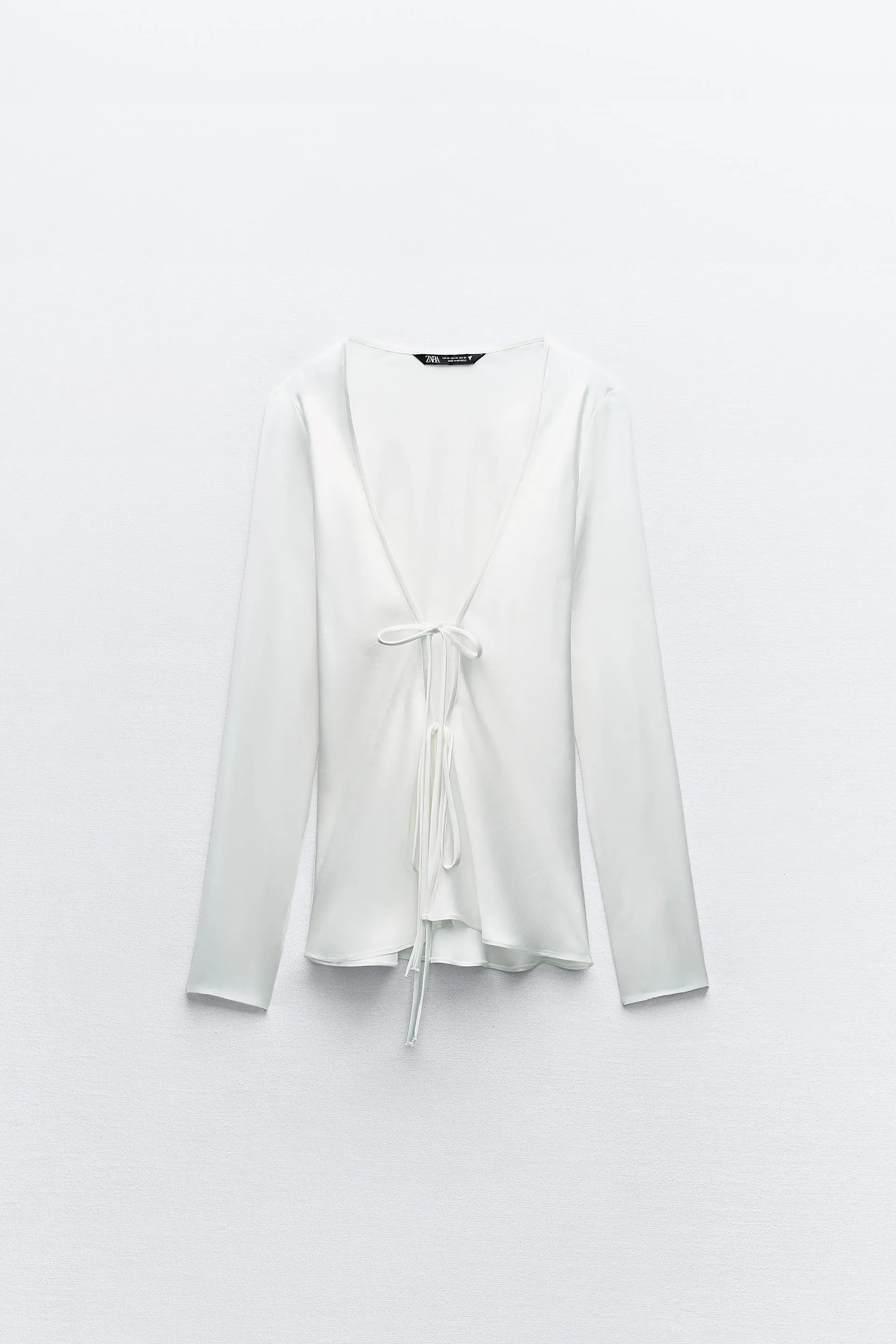 ZARA  |Casual Style Party Style Elegant Style Shirts & Blouses